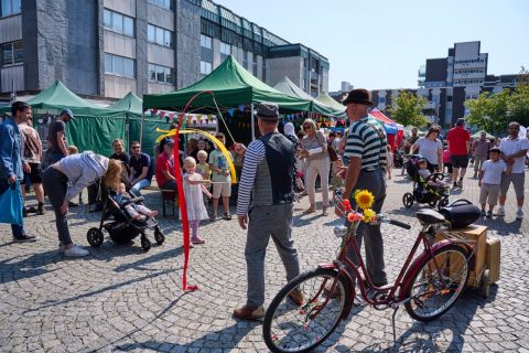 Familienfest in der Hertener Innenstadt